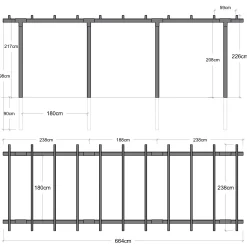 Cubic Dubbel 3 Moduler