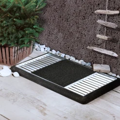 Cubic med Centrerad Matta och Gummiram