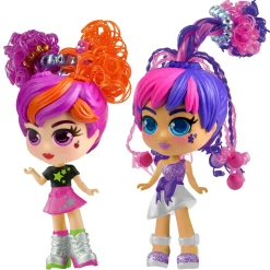 Curli Girls Dolls and Pet Twin Set
