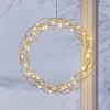 Curly Krans med LED 30cm