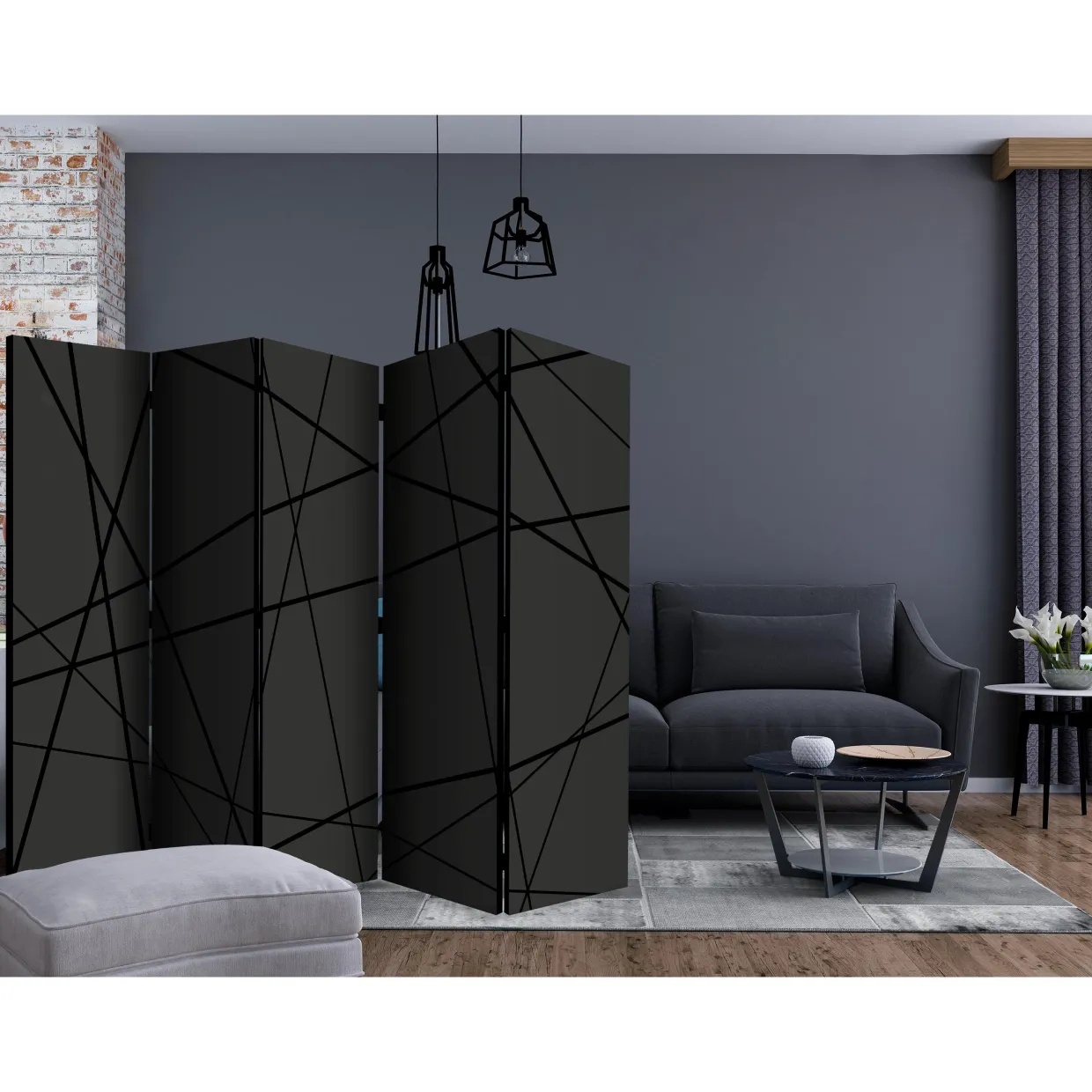 Dark Intersection II 225x172 cm