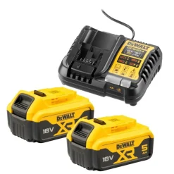 DCB1104P2-QW 2x5,0 Ah Med Laddare