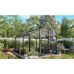 Deimos 8500 Svart 3mm Härdat Glas / 10 mm Polytak