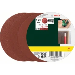 25-delars K80-240 125 mm