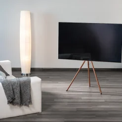 Design Upp Till 75 tum Valnötsträ-look