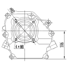 DH225 2-Takt Bensin 6,4 HP