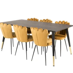 Disa med 6 Limhamn Light Stolar