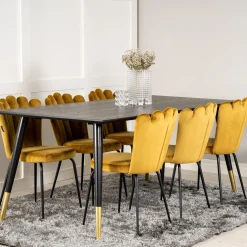 Disa med 6 Limhamn Light Stolar