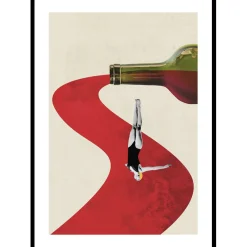 Diver In Wine River