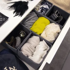 Drawer Organizer 3-Set Grå