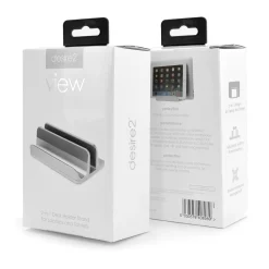 Dual för Tablet Mac/Ultrabooks Justerbar Aluminium