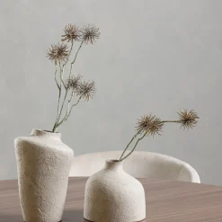 Durango Runt Matbord Ø120 cm & 4 Berit Stolar i Beige Sammet