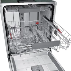 DW60A6092US/EE Rostfri med Auto Open och Aqua Stop