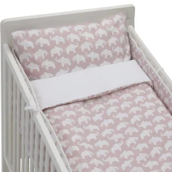Elefant Eco För Spjälsäng Rosa