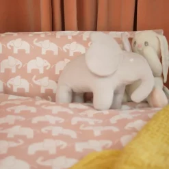 Elefant Eco För Spjälsäng Rosa