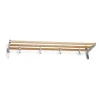 Elegant 40cm Aluminium & Ek med Krokar
