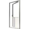 Elit Retro 3-Glas Aluminium