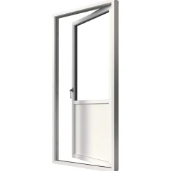 Elit Retro 3-Glas Aluminium