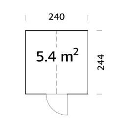 Emilia 5,8 kvm