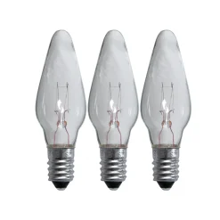 E10 34V 3W 3-pack för Belysning