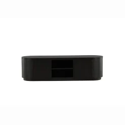 Fjällbacka Svart TV-Bänk/Sidobord MDF