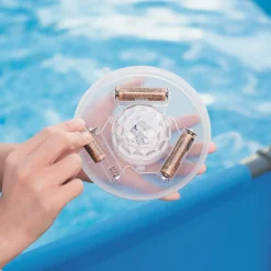Flytande Lampa med Flerfärgsläge till Pool