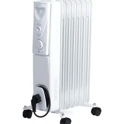 Fristående Oljefyllt 1500 W med Hjul