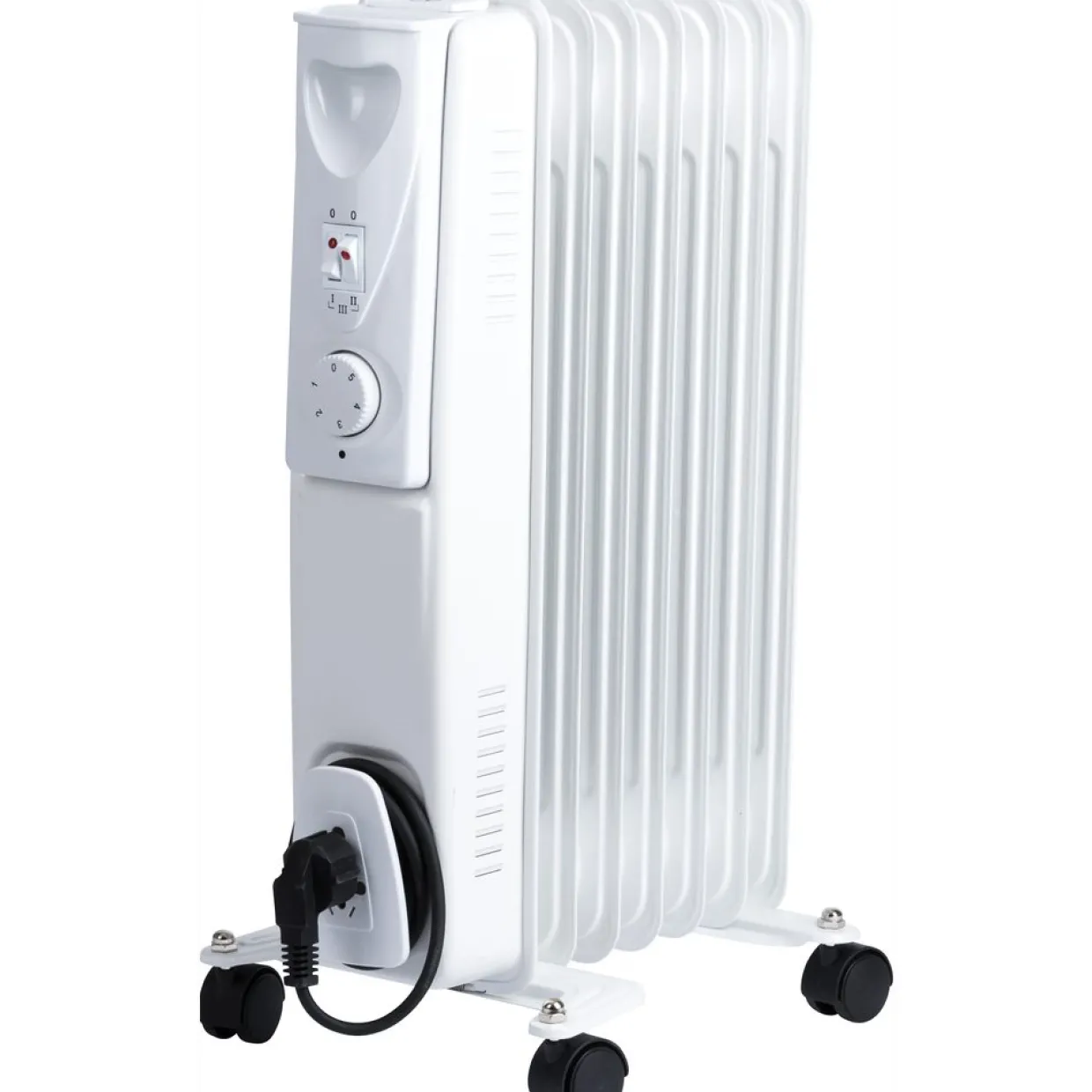 Fristående Oljefyllt 1500 W med Hjul