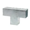 Förlängningsbeslag Enkel - till 9×9 cm stolper