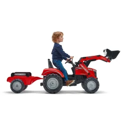 Frontlastare med vagn Massey Ferguson