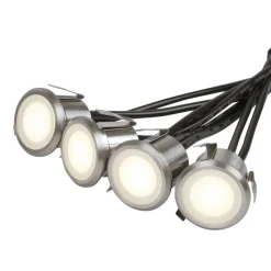 Garden LED-Spotlight för Utebelysning, Kit 4 st