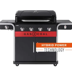 Gas2Coal 2.0 4B, Gasolgrill/Kolgrill med 4 Brännare