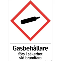 Gasflaskor Vit Reflex