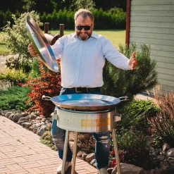Gasol PRO-580 Rostfritt Stål med Dubbla Brännare