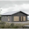 Gavas 65 m² Byggsats i Trä med Sadeltak