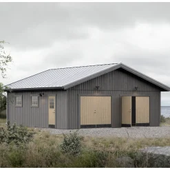 Gavas 65 m² Byggsats i Trä med Sadeltak