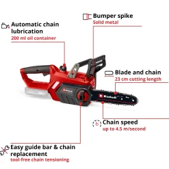 GE-LC 18 Li Solo 250 mm utan Batteri