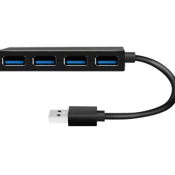 3.2 Gen1 4 USB-A-portar