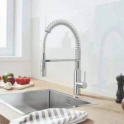 Get 30361 Engreppsblandare med Svängbar Pip & SpeedClean