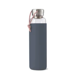 Glas Rubber 600 ml Campingvattenflaska