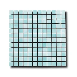 Glasmosaik Aqua 2,5x2,5 cm