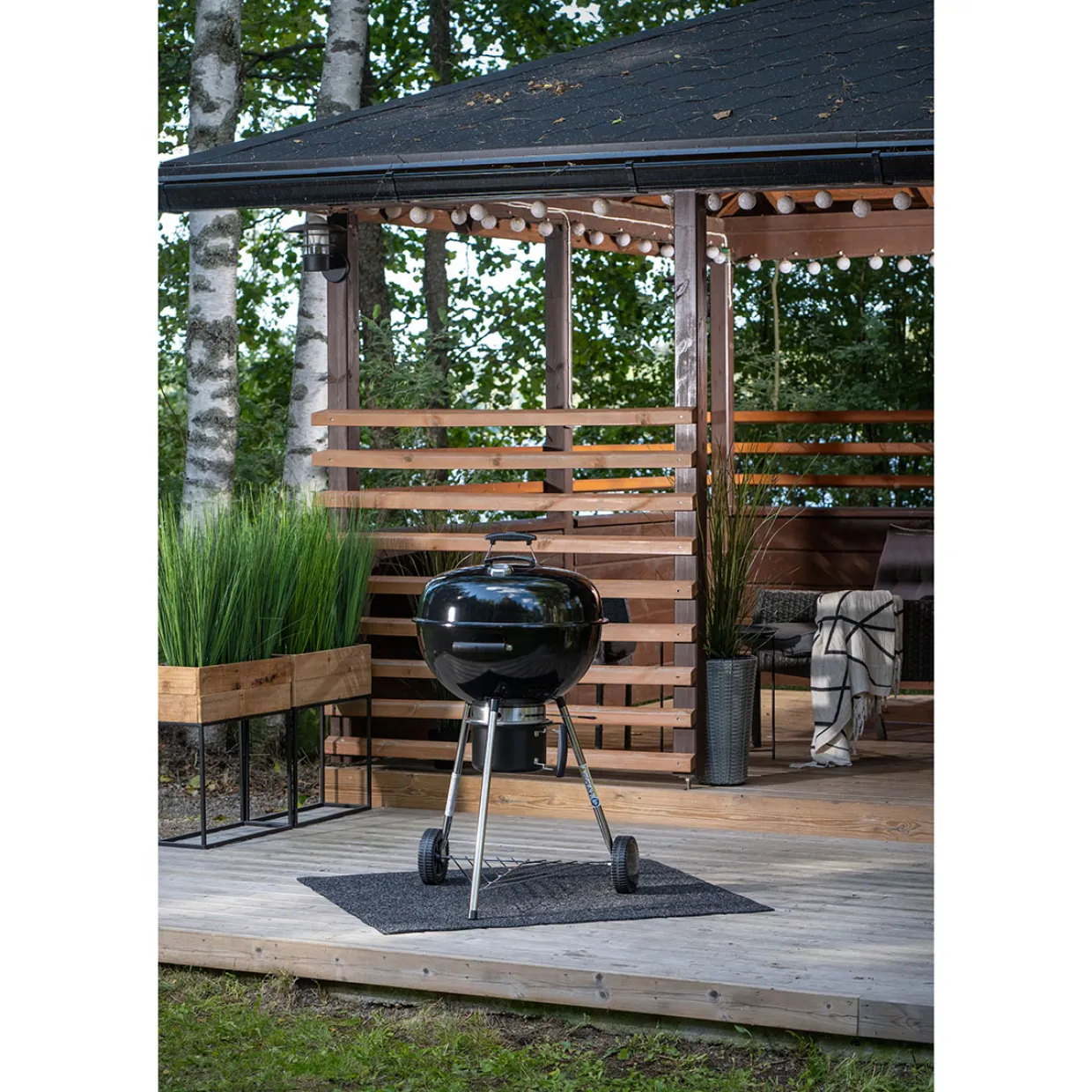 Gourmet 57 i Rostfritt Stål med Multigrill-galler