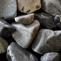 Grå Pebbles 30-60 mm, 1000 kg Säck
