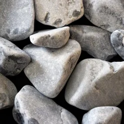 Grå Pebbles 30-60 mm, 1000 kg Säck