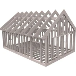 38 grader Med Loft 9734x6234 mm Färdiga Sektioner