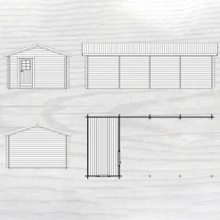 Grannäs 31 m² med Förråd & Sadeltak