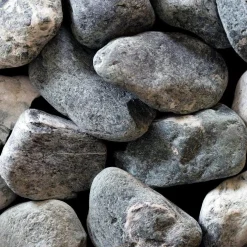 Grön Pebbles 40-60 mm, 1000 kg Säck
