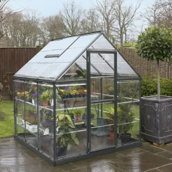 Harmony Aluminiumram med UV-Skyddad Polykarbonat & Ventilationsfönster, 2,3 m²