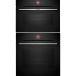HBG7721B1 + CMG7241B1 Serie 8 Svart