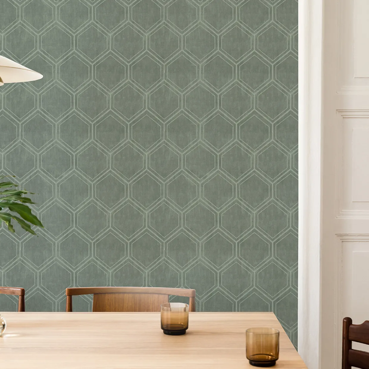 Hexagon Green